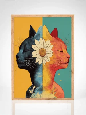 Affiche "Double personnalité double beauté"