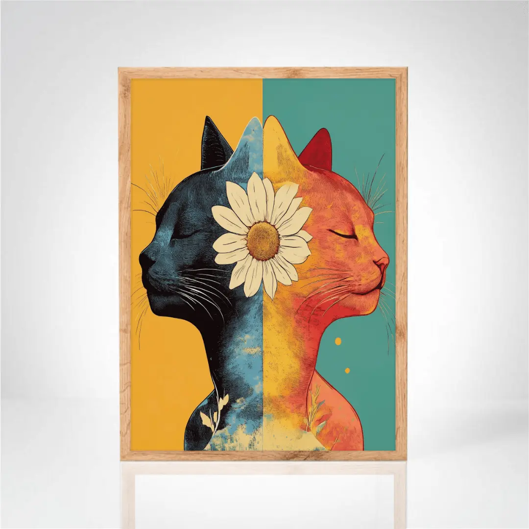 Affiche "Double personnalité double beauté"