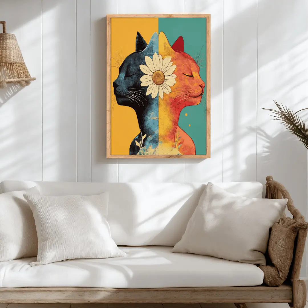Affiche "Double personnalité double beauté" – Image 2