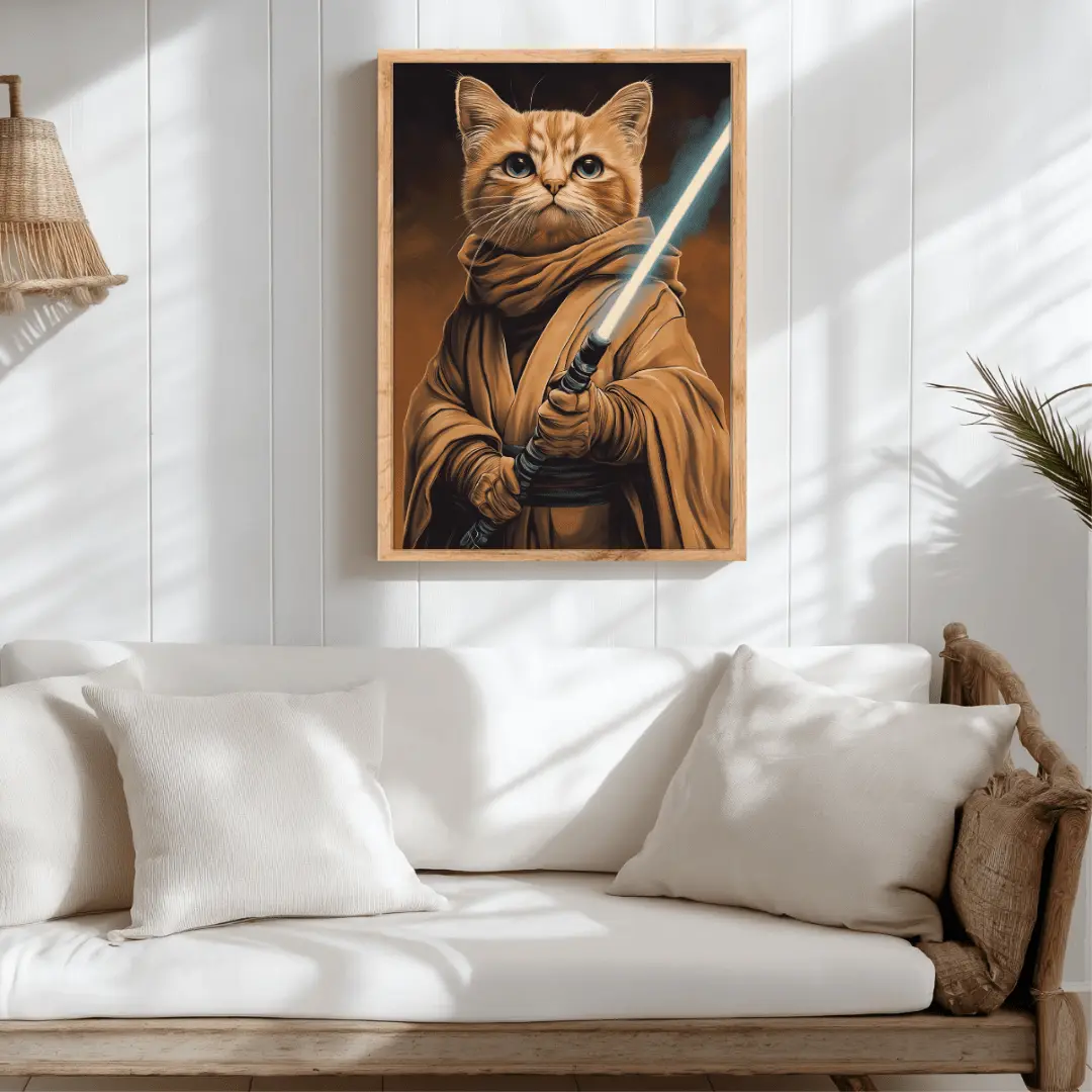Affiche "Chat Jedi" – Image 2