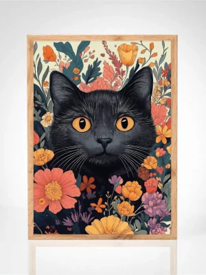 Affiche "L’Élégance au Cœur de la Nature"