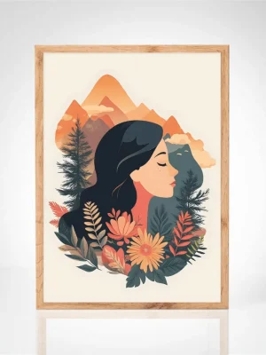 Affiche "Harmonie naturelle"