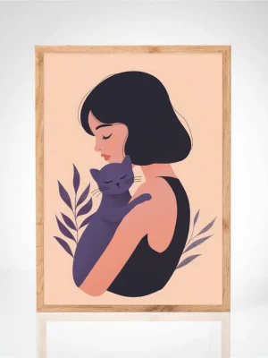 Affiche "L’Élégance au Cœur de la Nature"