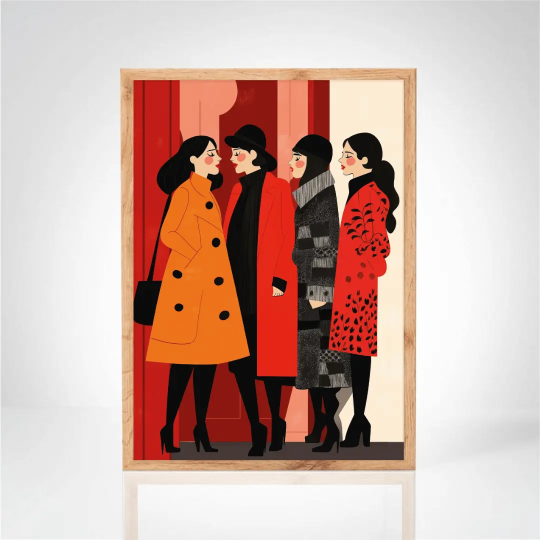 Affiche "l’Amitié en Couleurs"