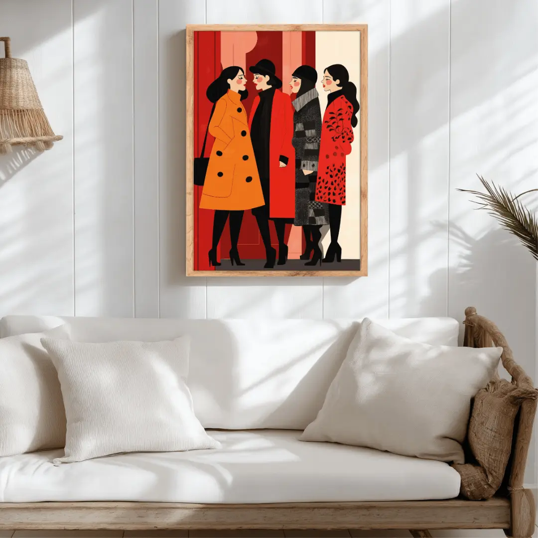Affiche "l’Amitié en Couleurs" – Image 2