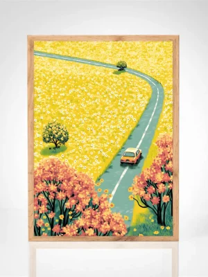 Affiche "Route Champêtre"