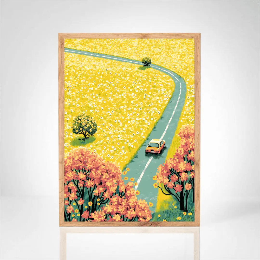 Affiche "Route Champêtre"