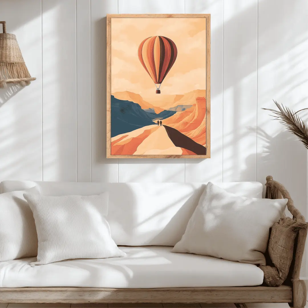 Affiche "Évasion en Montgolfière" – Image 2