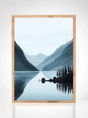 Affiche "Paysage Nordique"