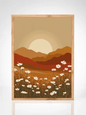 Affiche "Éclosion au Crépuscule"