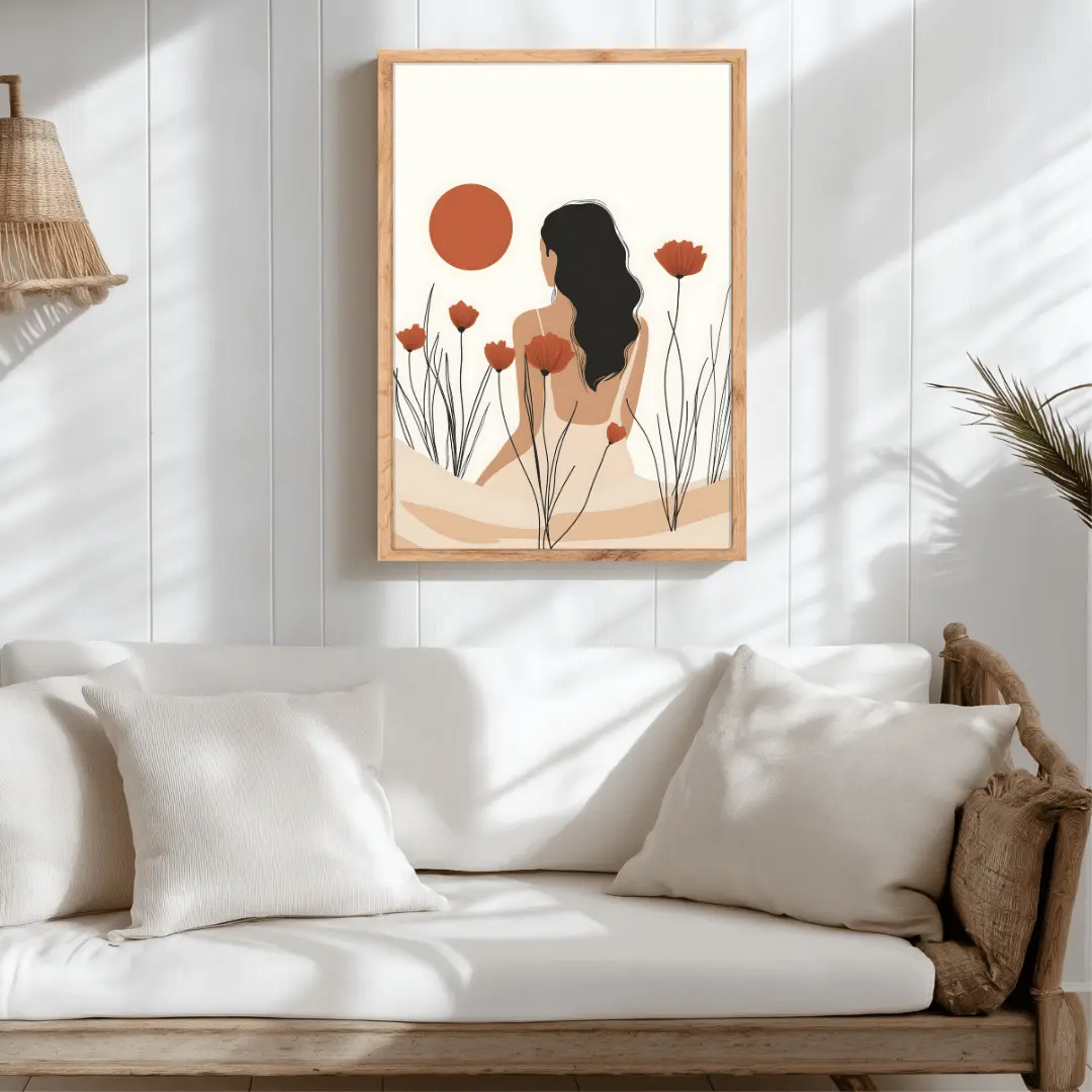 Affiche "Sérénité au Soleil" – Image 2