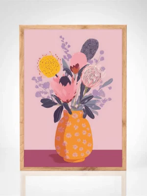 Affiche "Jardin de Couleurs"