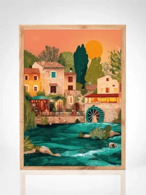 Affiche "Douceur de Provence"