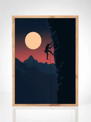 Affiche "Vers le Sommet"