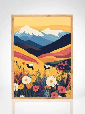 Affiche " Ode aux Hautes-Alpes "