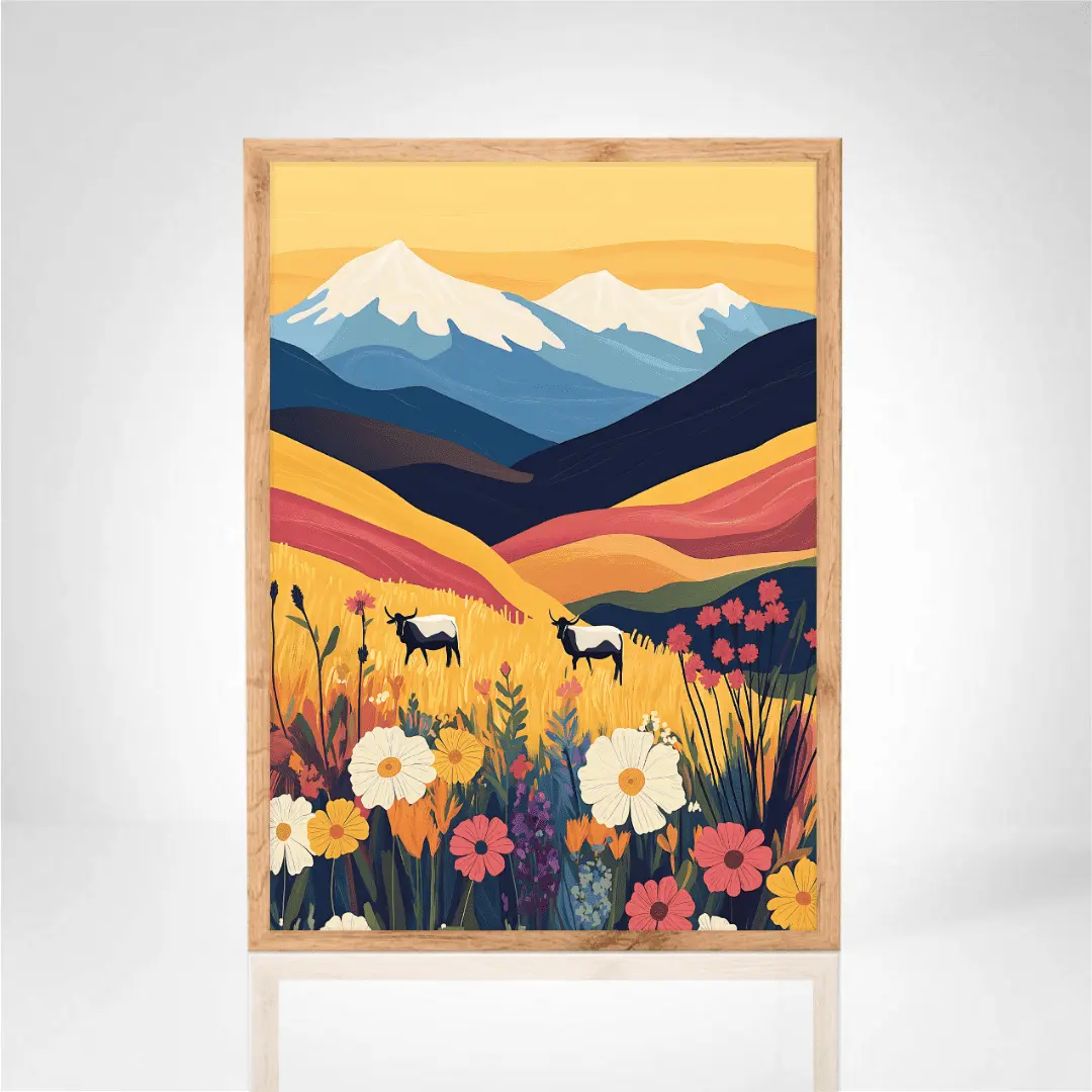 Affiche " Ode aux Hautes-Alpes "