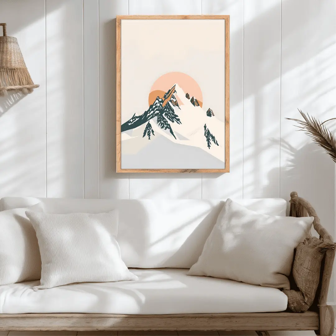 Affiche "La montagne en douceur" – Image 2