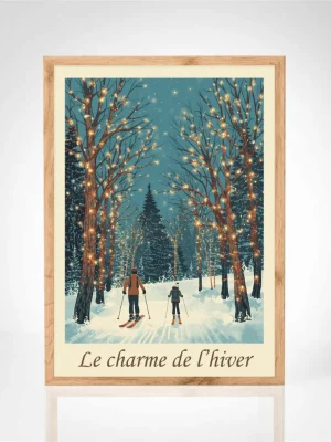 Affiche "Les lumières des cimes"