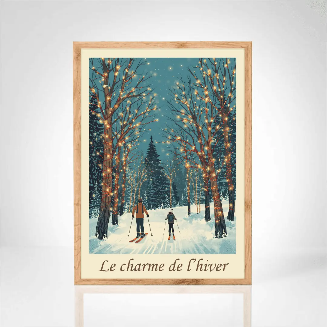 Affiche "Les lumières des cimes"