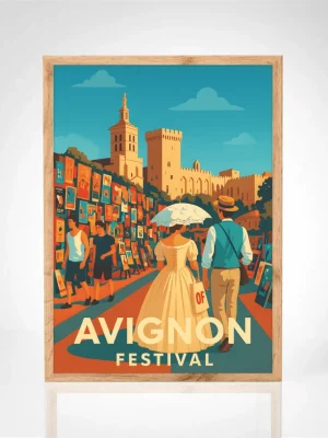 Affiche "Festival d'Avignon"