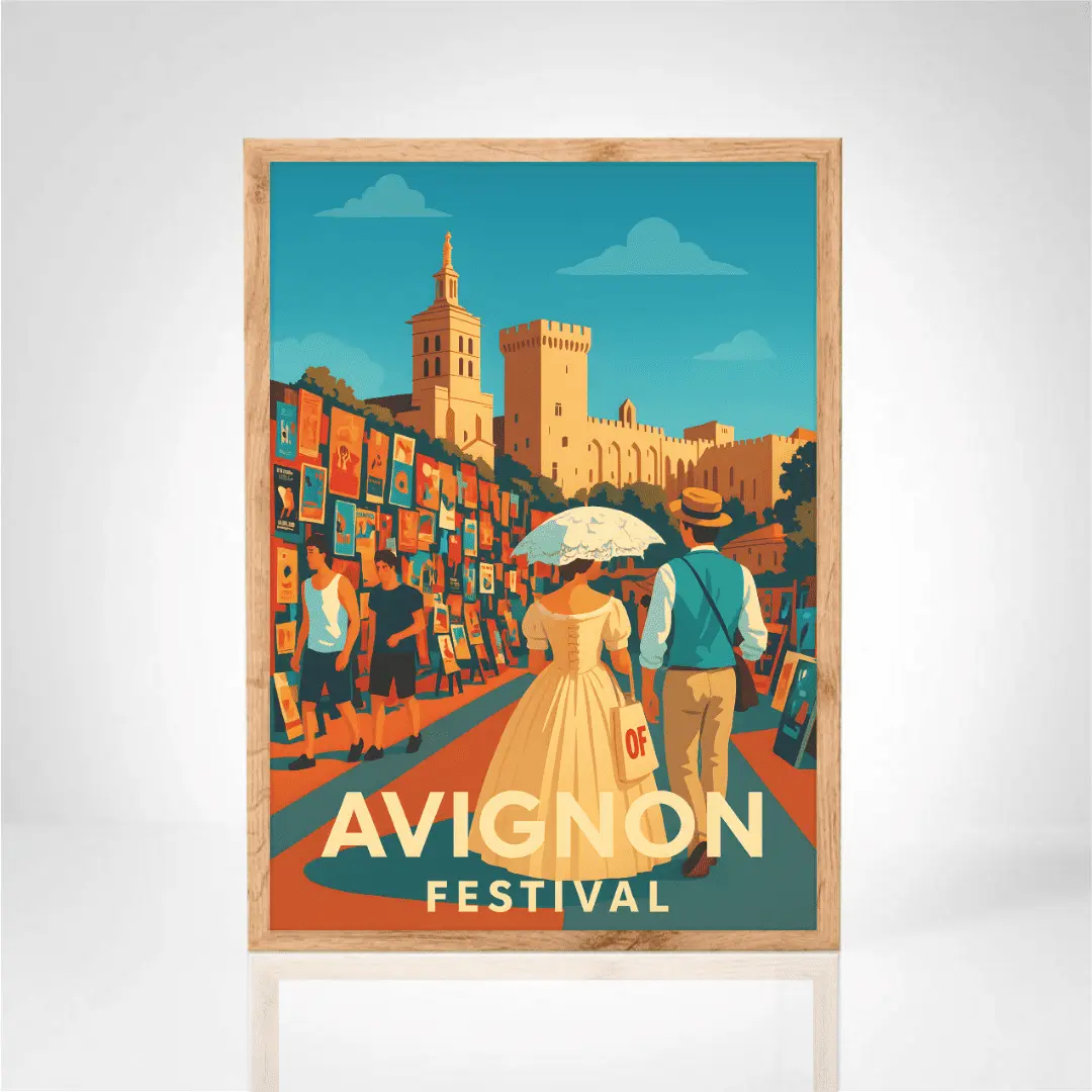 Affiche "Festival d'Avignon"