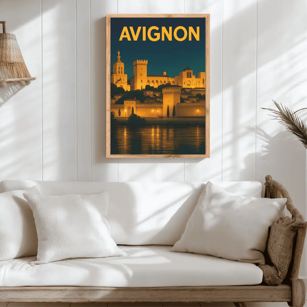 Affiche "Éclats Nocturnes du Palais des Papes" – Image 2