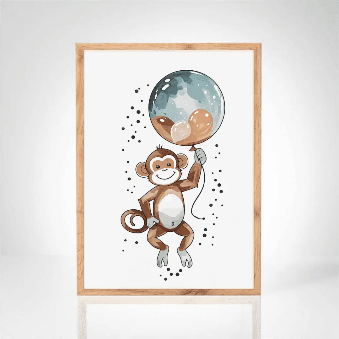 Triptyque affiches "Ballons magiques" – Image 2