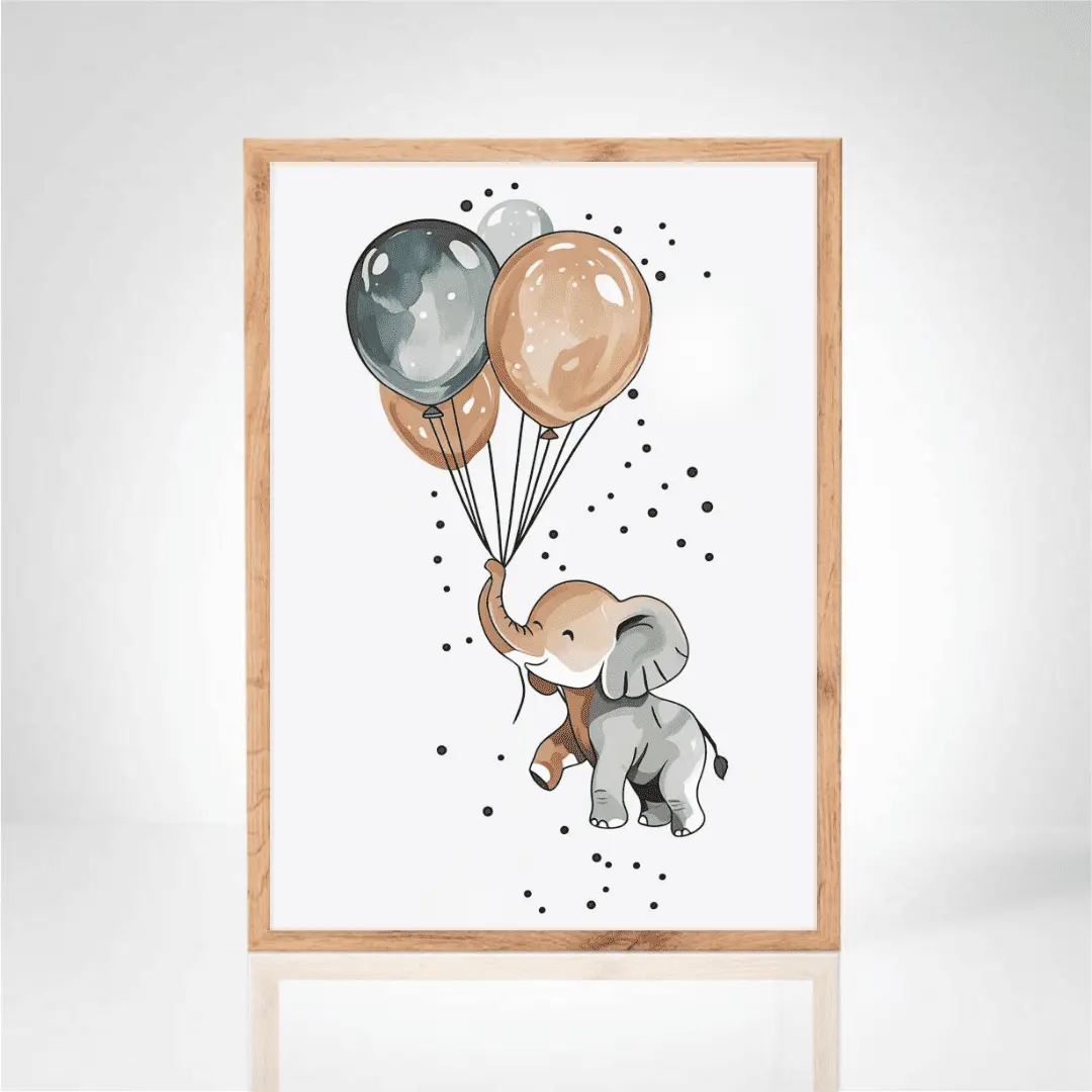 Triptyque affiches "Ballons magiques" – Image 3