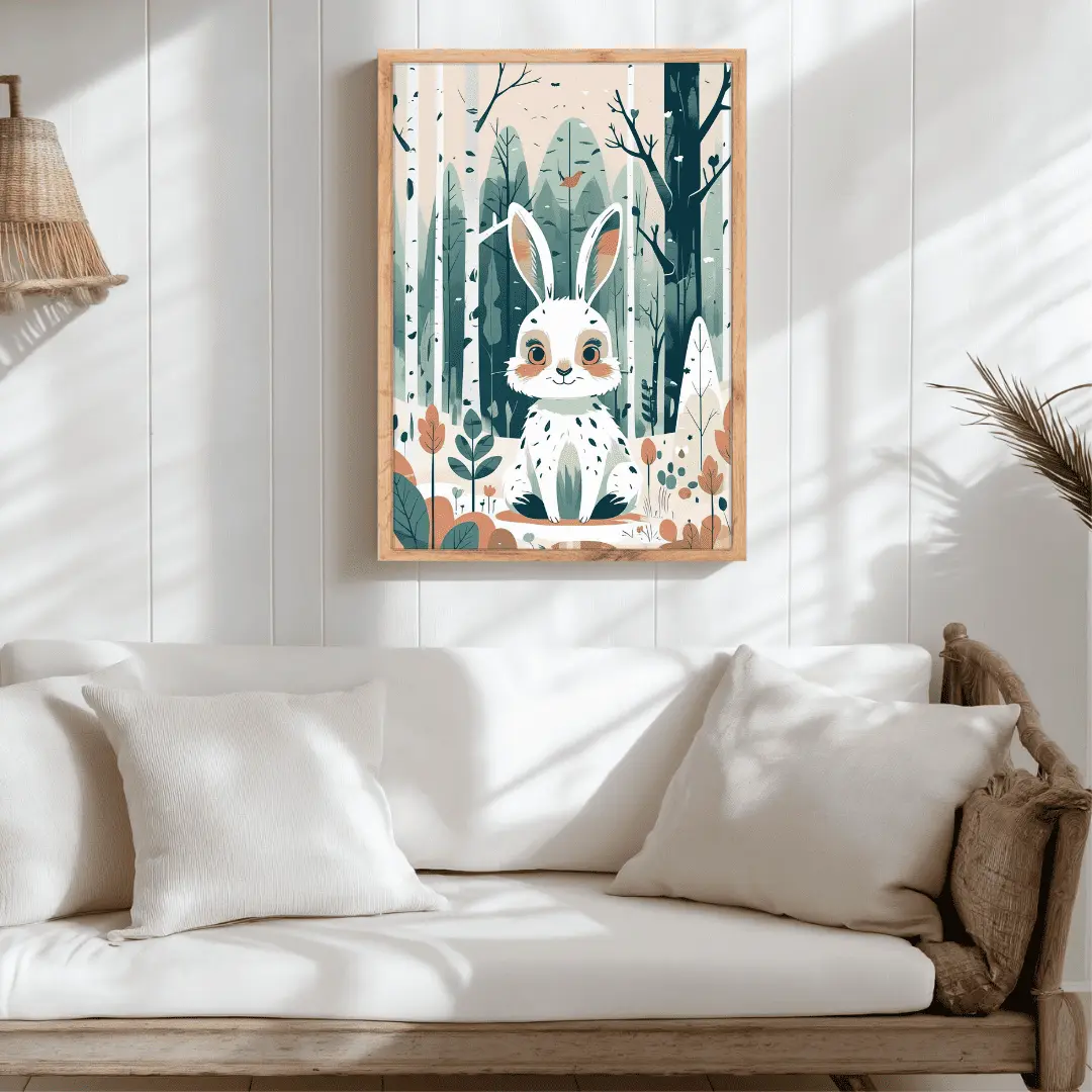 Affiche "Lapin des bois" – Image 2