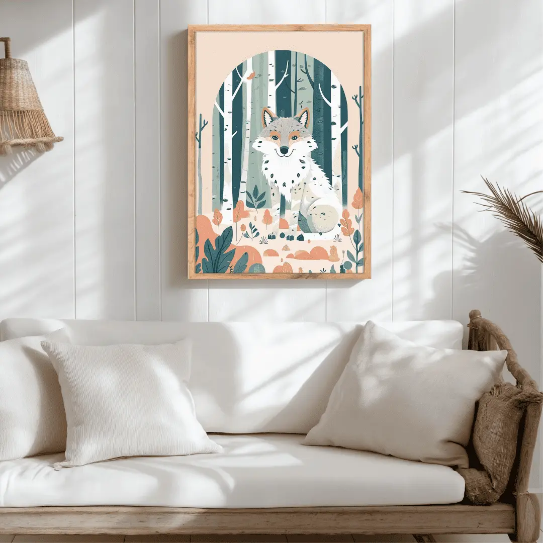 Affiche "Loup des bois" – Image 2