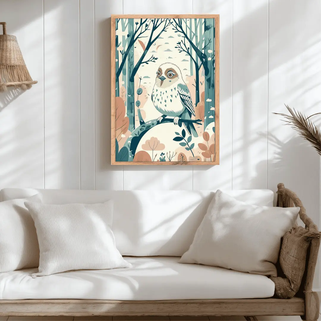 Affiche "Oiseau des bois" – Image 2