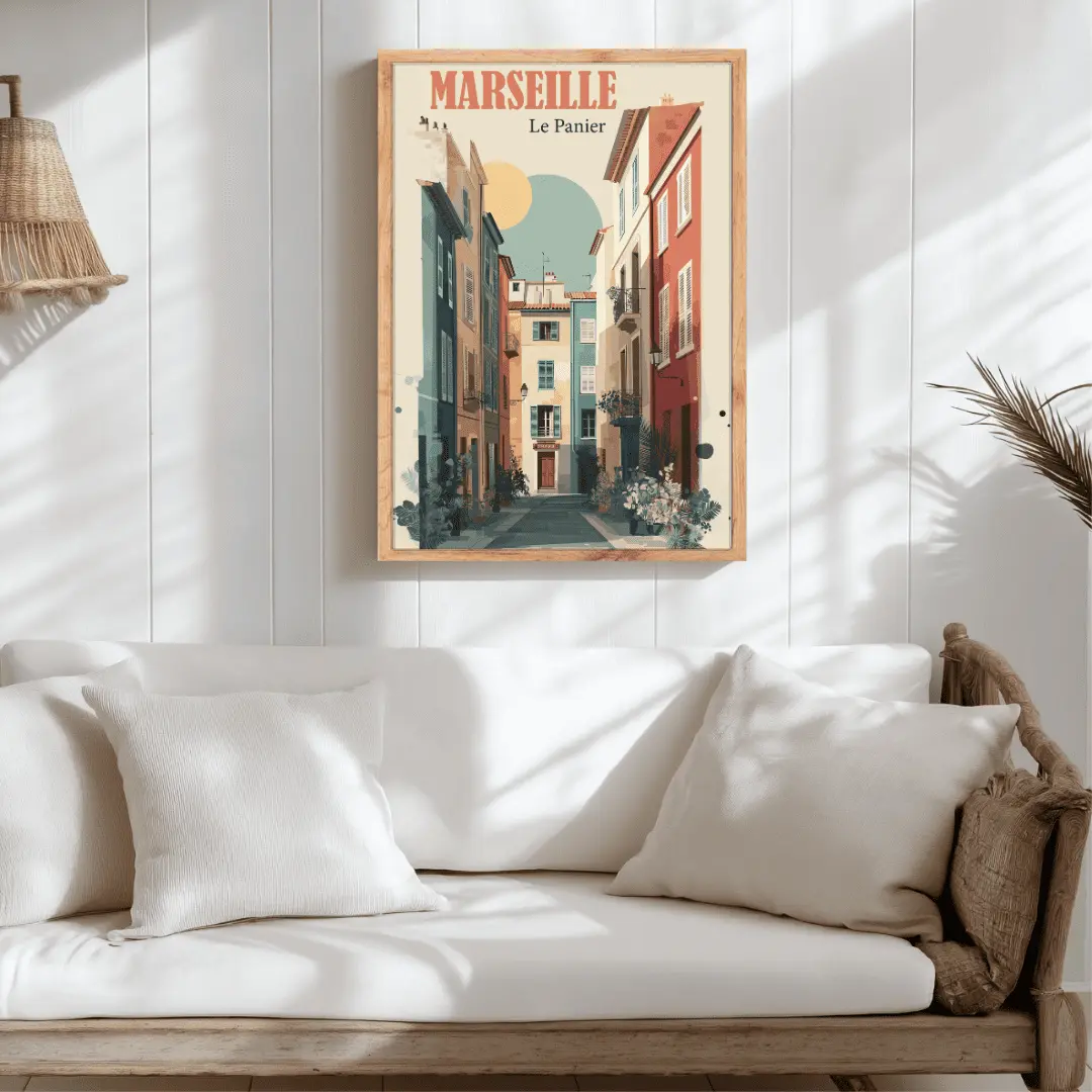 Affiche "Le Panier - Marseille" – Image 2