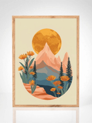 Affiche "Évasion nature sauvage"